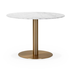 Tiffany - Table de salle à manger ronde en marbre