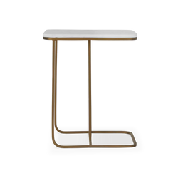 Adalley - Marble Top Side Table by Four Hands