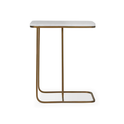 Adalley - Marble Top Side Table by Four Hands