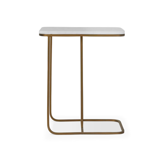 Adalley - Marble Top Side Table by Four Hands