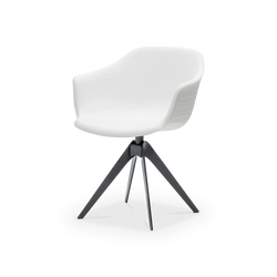 Indy - Fauteuil pivotant par Cattelan Italia
