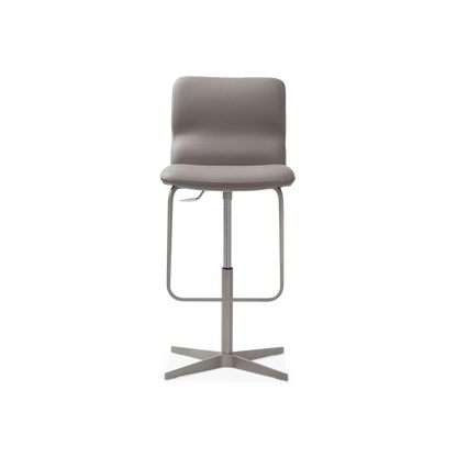 Vito - Tabouret ajustable en cuir par Cattelan Italia