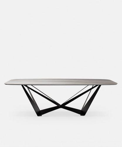 Skorpio - Table avec piètement architectural par Cattelan Italia