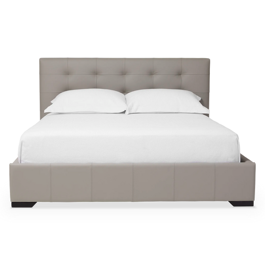 Emma - Upholstered Bed with Tufted Headboard