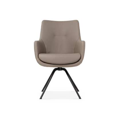Miami - Leather Swivel Armchair by Géalux