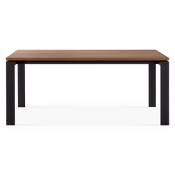 Dhabi - Table avec plateau en noyer ou chêne par Mobican