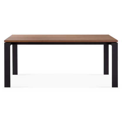 Dhabi - Table avec plateau en noyer ou chêne