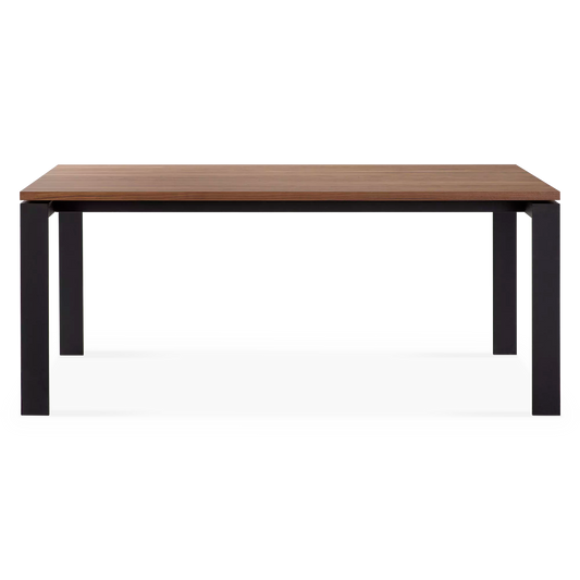 Dhabi - Oak or Walnut Top Dining Table by Mobican