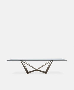 Skorpio - Table avec piètement architectural par Cattelan Italia