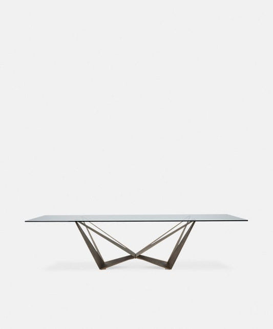 Skorpio - Table avec piètement architectural par Cattelan Italia