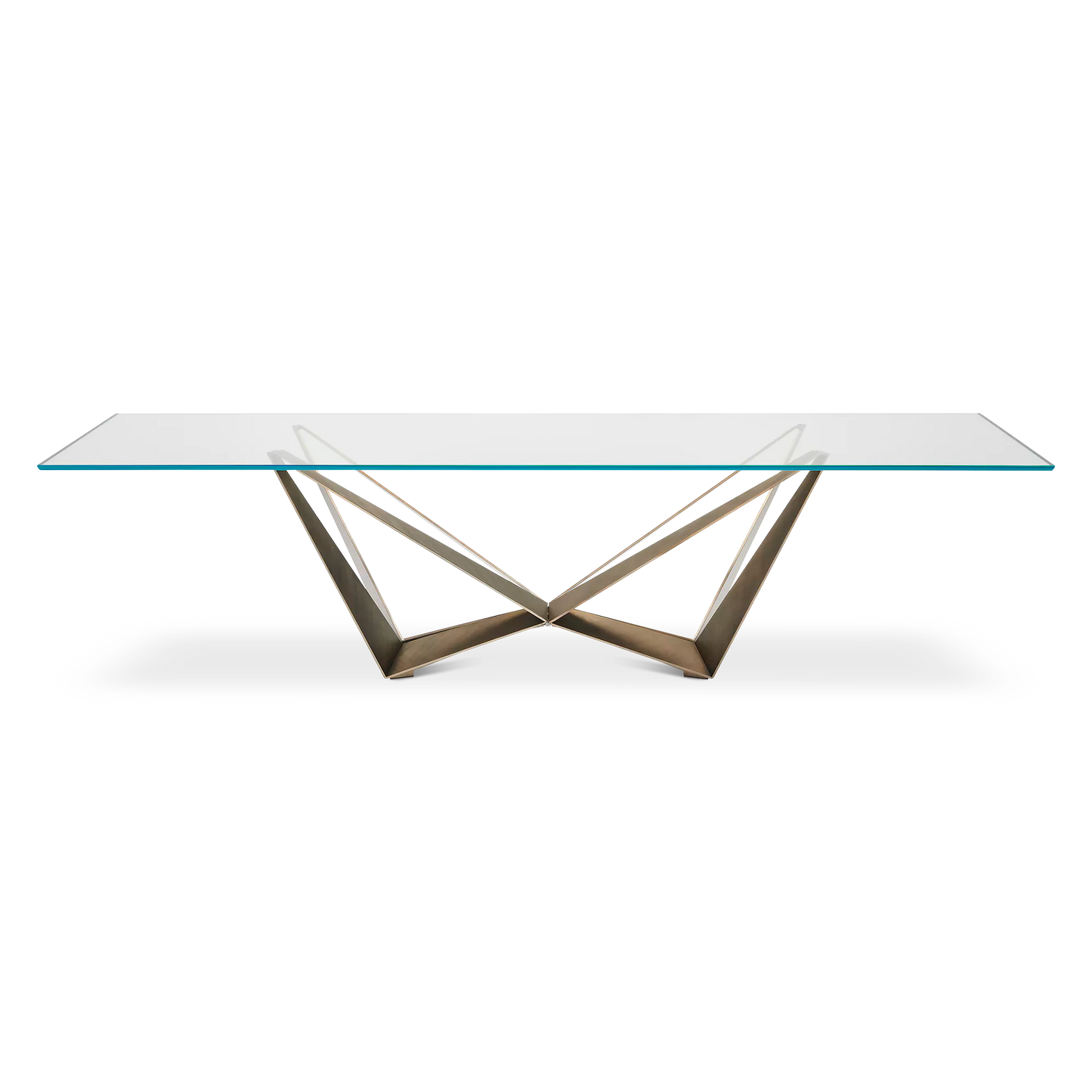 Skorpio - Table with Architectural Base by Cattelan Italia