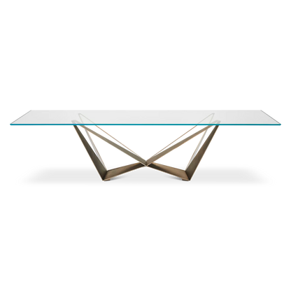 Skorpio - Table with Architectural Base by Cattelan Italia