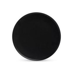 Assiette à bord relevé Caviar