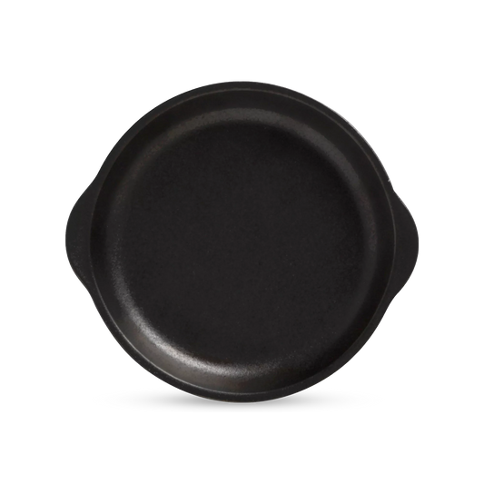 Caviar - Assiette avec poignées en porcelaine