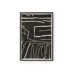 Woven Tribe I - Frame with Art Print