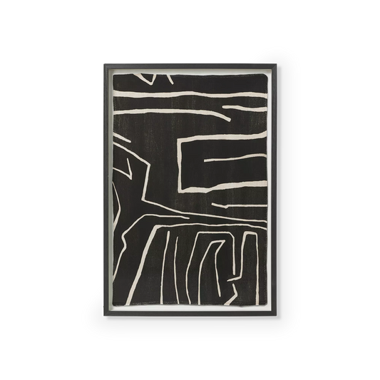 Woven Tribe I - Frame with Art Print