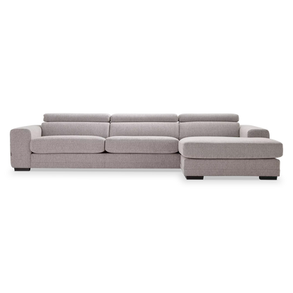 Ferrari - Sectional Sofa with Adjustable Headrest by Furninova