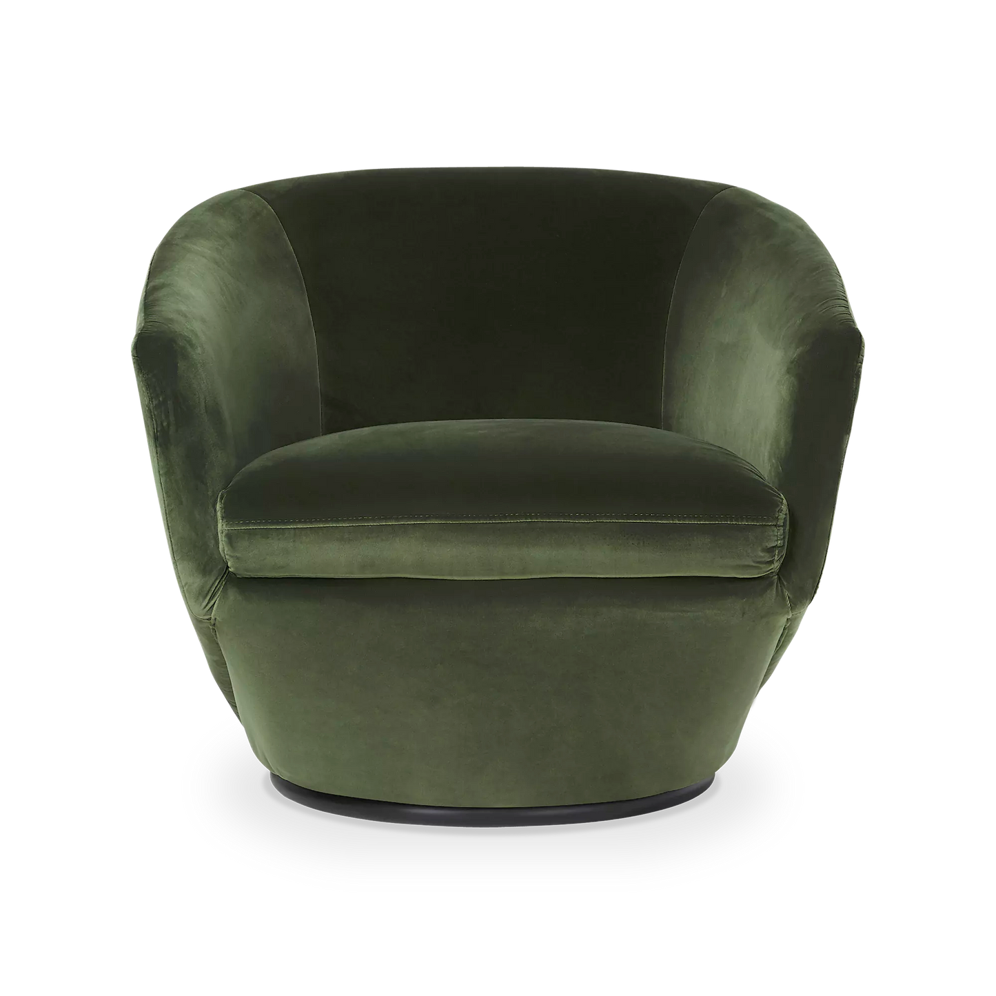 Dinant - Fauteuil pivotant en velours