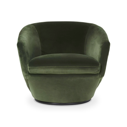 Dinant - Velvet Swivel Armchair