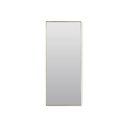Crosland - Grand miroir avec cadre en laiton antique