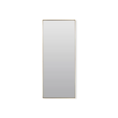 Crosland - Grand miroir avec cadre en laiton antique