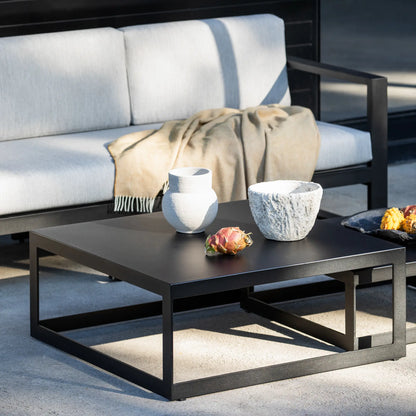 Overlap - Table basse extérieure en aluminium