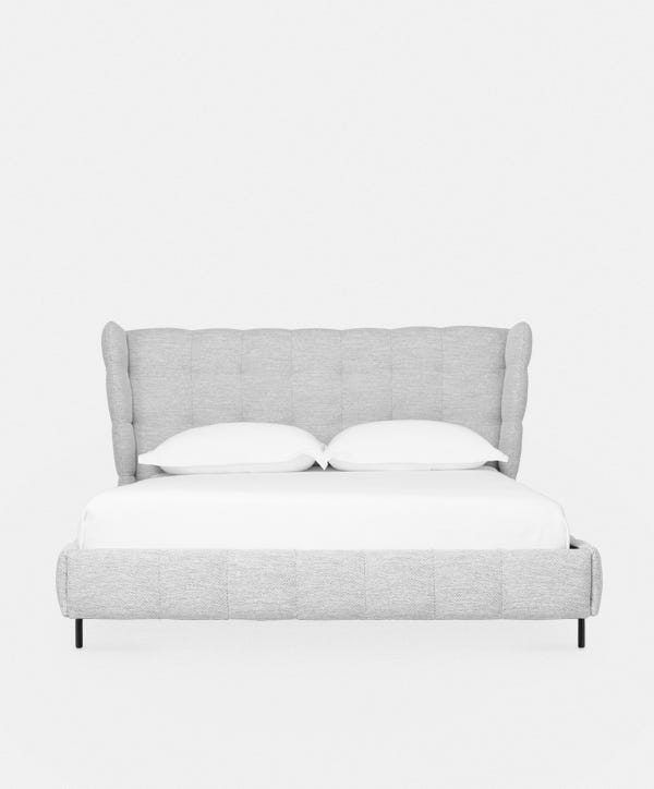 Mario, Upholstered Bed with Tufted Headboard | Maison