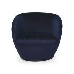 Dinant - Fauteuil pivotant en velours