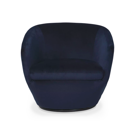 Dinant - Fauteuil pivotant en velours