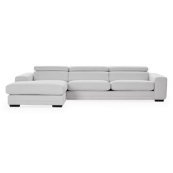 Ferrari - Sectional Sofa with Adjustable Headrest by Furninova