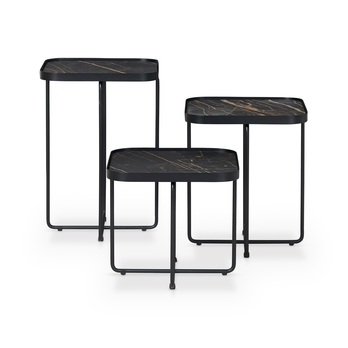 Benny - Set of 3 Side Tables by Cattelan Italia