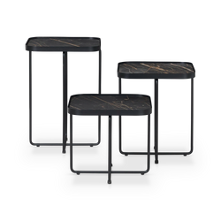 Benny - Set of 3 Side Tables by Cattelan Italia