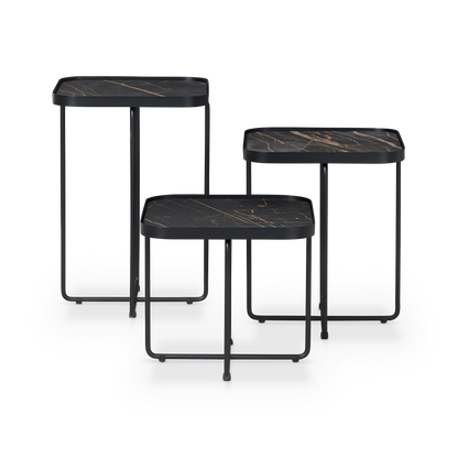 Benny - Set of 3 Side Tables by Cattelan Italia