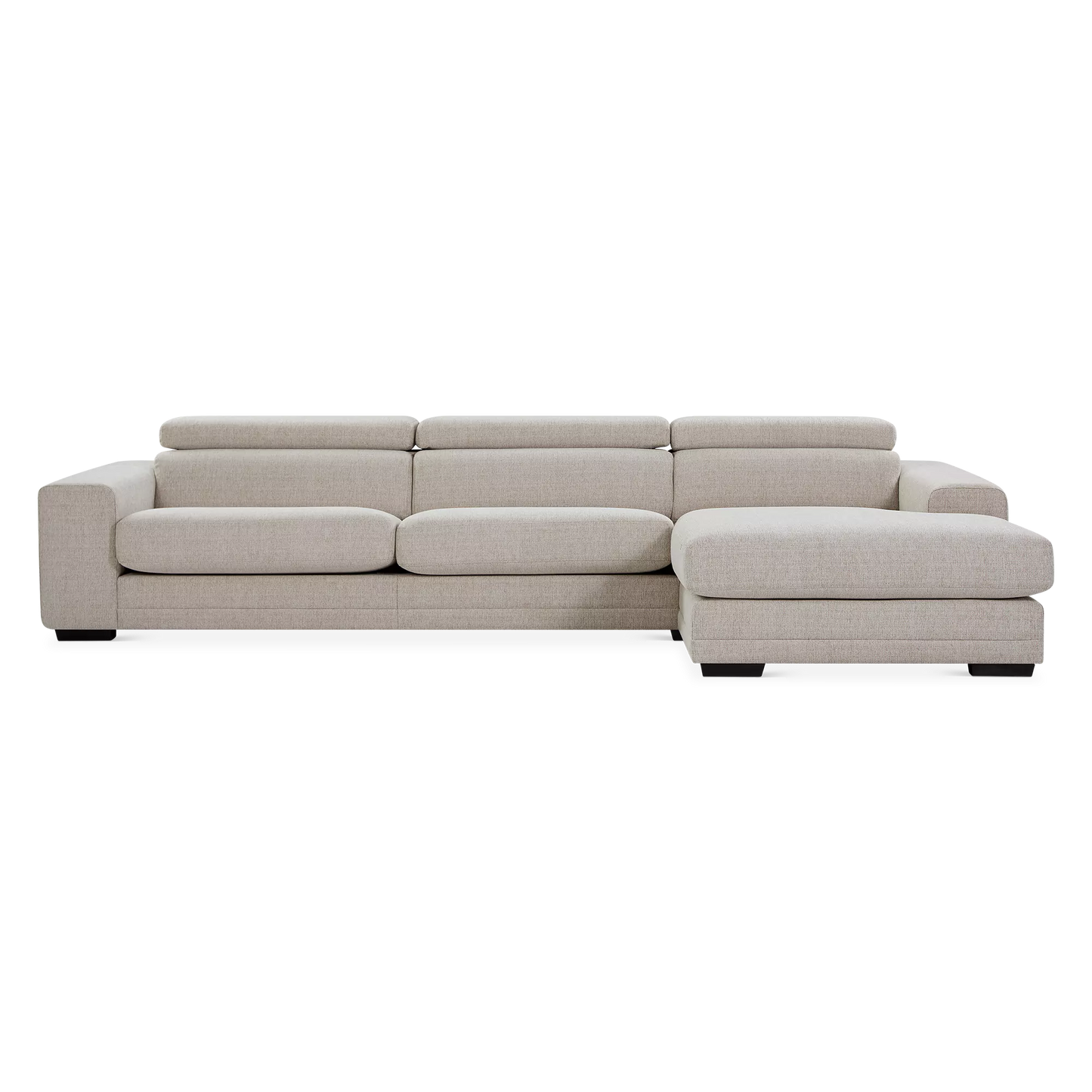Ferrari - Sectional Sofa with Adjustable Headrest by Furninova