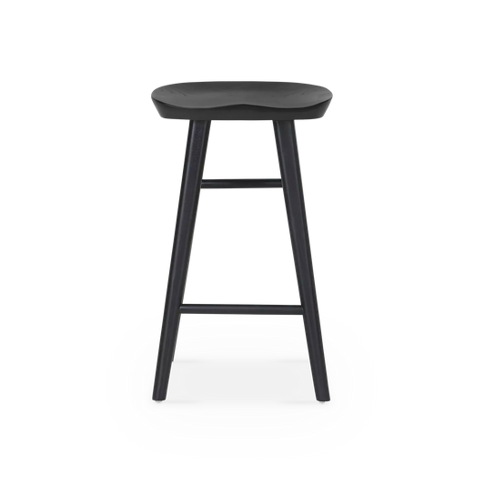 Ludo - Tabouret de comptoir en bois