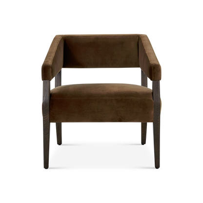 Gary - Velvet Armchair by Four Hands