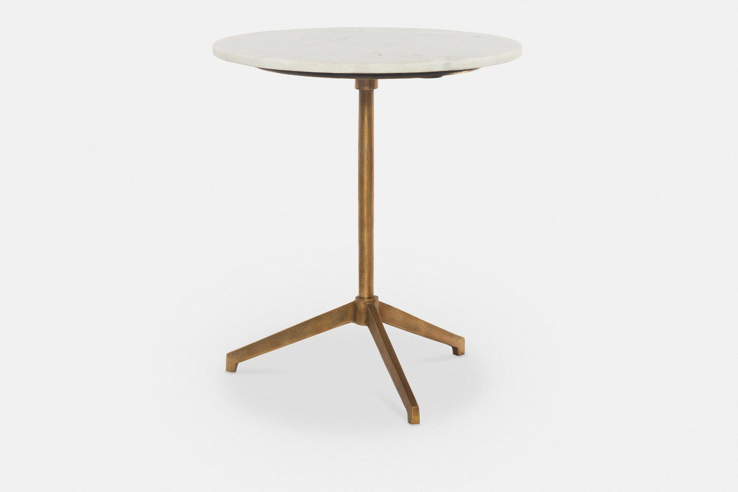 Helen - Round Side Table with Marble Top by Four Hands