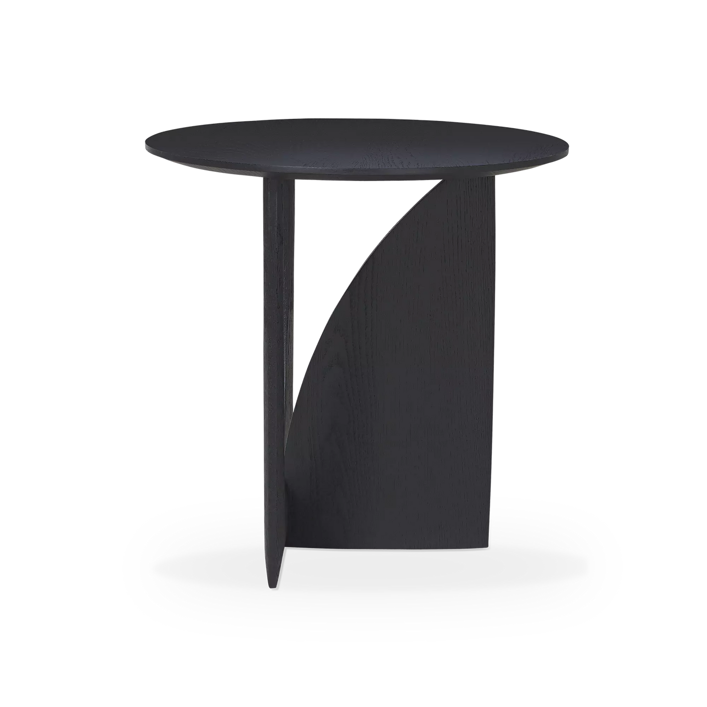Geometric - Table d’appoint en bois massif par Ethnicraft