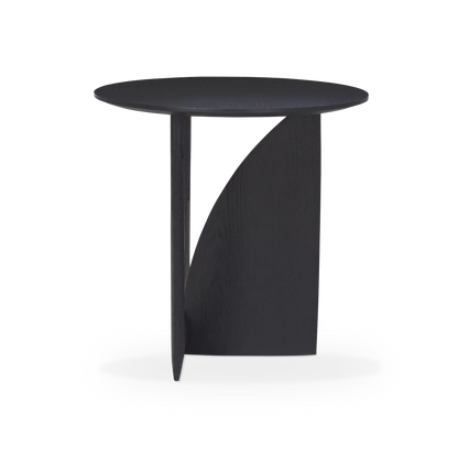 Geometric - Table d’appoint en bois massif par Ethnicraft