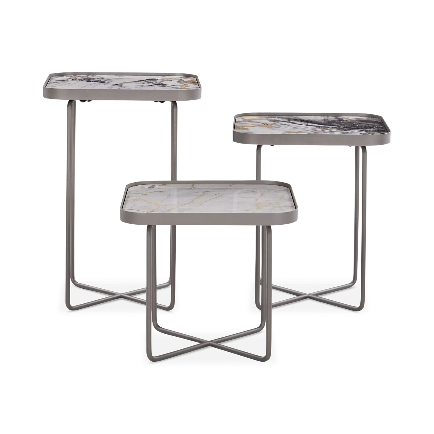 Benny - Set of 3 Side Tables by Cattelan Italia