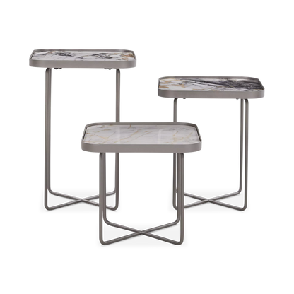 Benny - Set of 3 Side Tables by Cattelan Italia