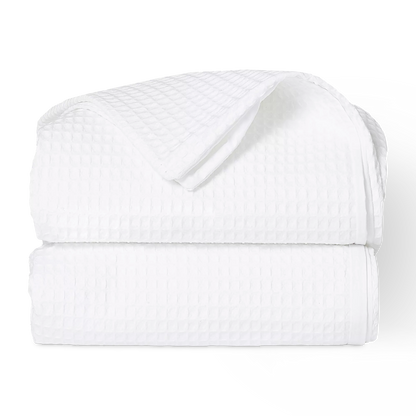 Waffle Weave - housse et taies en coton gaufré