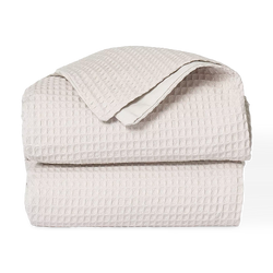 Waffle Weave - Waffled Duvet Cover & Pillowcase Set