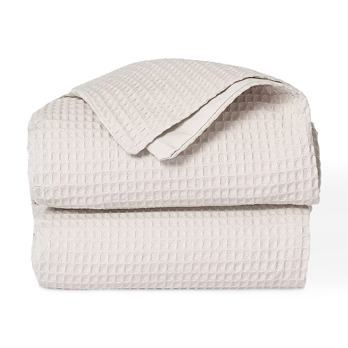 Waffle Weave - housse et taies en coton gaufré