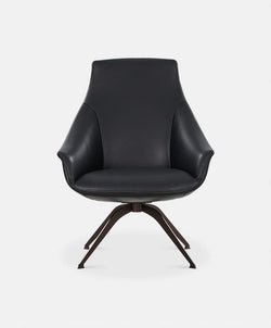 Marina - Leather Swivel Chair by Géalux