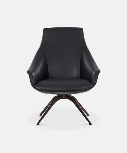 Marina - Leather Swivel Chair by Géalux