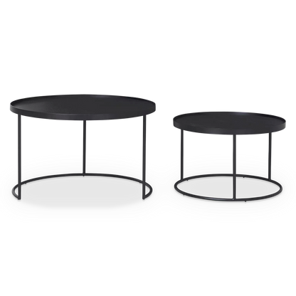 Tray - Ensemble de tables gigognes par Ethnicraft