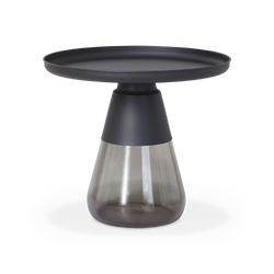Duverre - Smoked Glass Side Table
