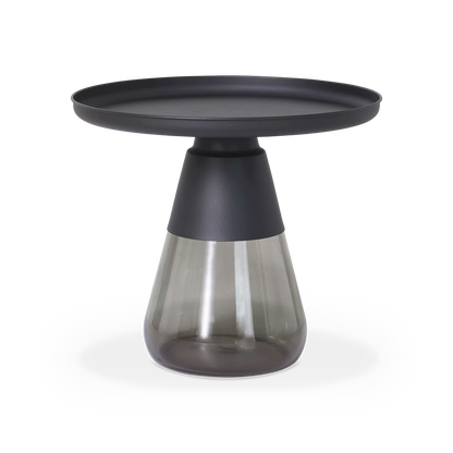 Duverre - Smoked Glass Side Table