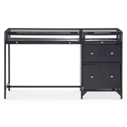 Shadow Box - Glass Top Desk